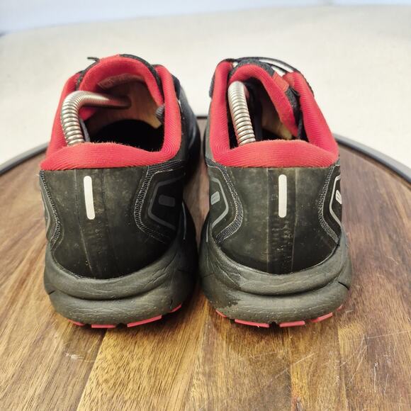 Brooks Mens Ghost 14 GTX Gore-Tex Black/Red Running Shoes Men’s 8.5 Defects - Picture 5 of 11